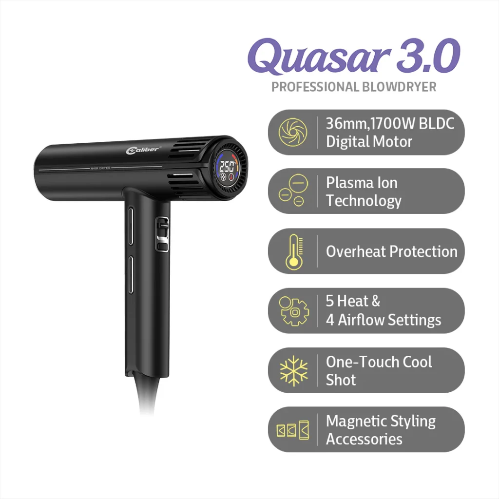 Caliber Secadora Quasar 3.0